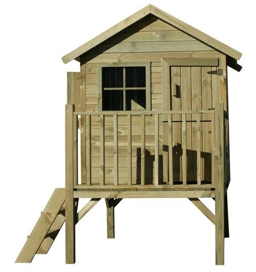 Wooden Playhouse Funny L - Prestige Garden