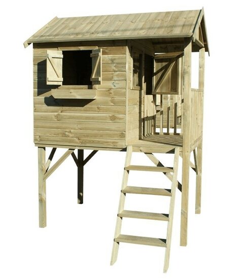 Funny XL Wooden Playhouse - Prestige Gardens