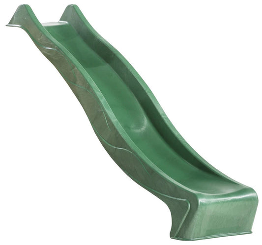 Slide with wave 240 cm -  Green