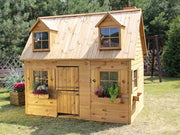 Barcelona Wooden Playhouse - Prestige Garden