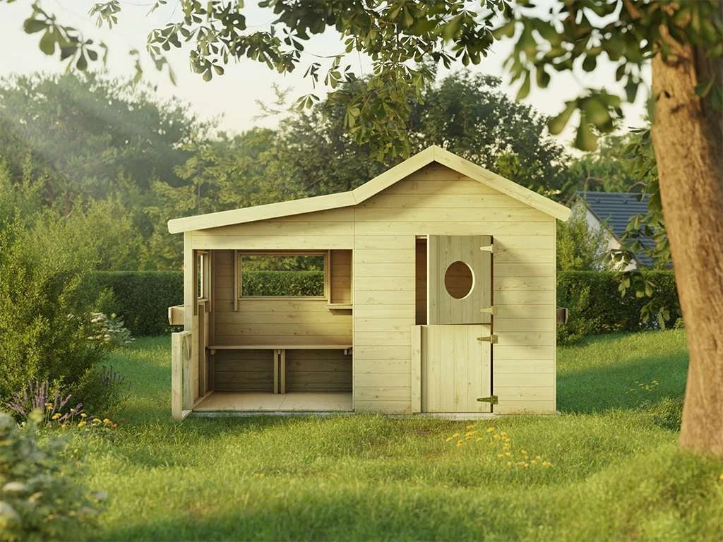 Wooden playhouse Milan - Prestige Garden