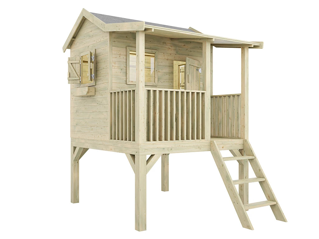 Saloon on Platform Wooden Playhouse - Prestige Garden