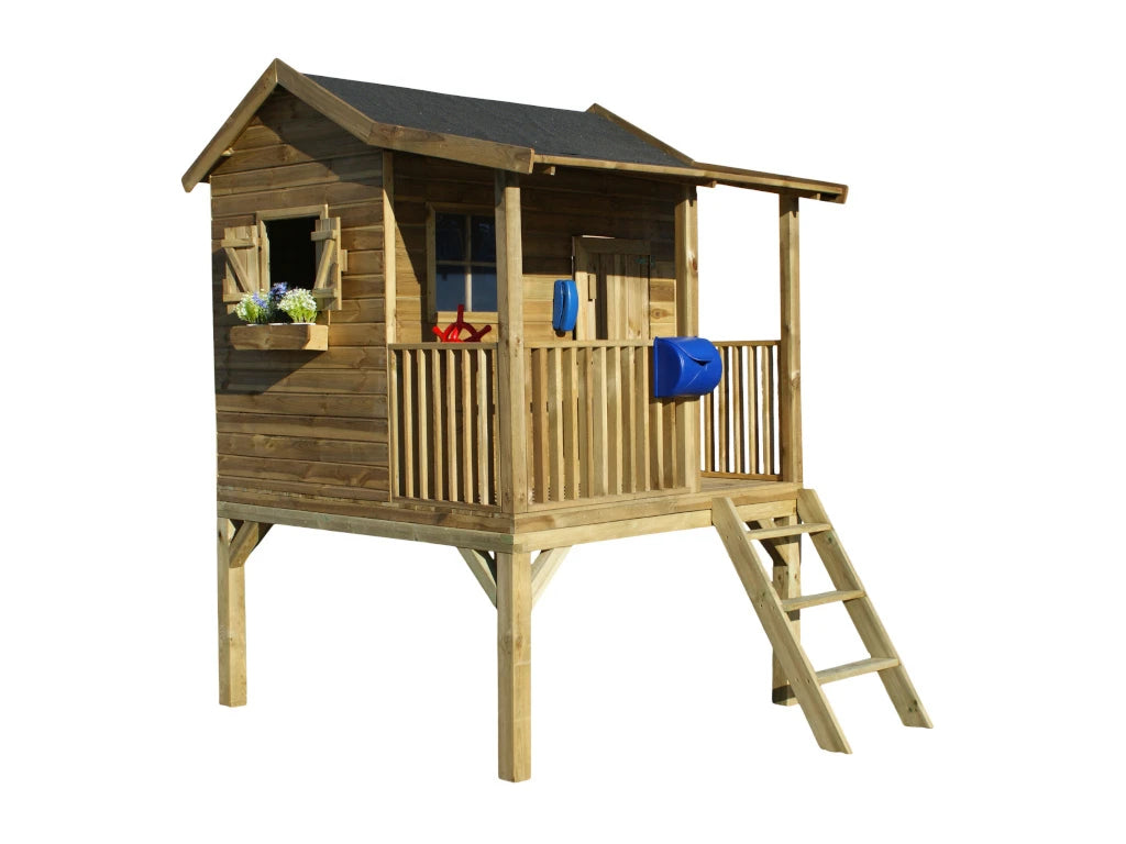 Saloon on Platform Wooden Playhouse - Prestige Garden